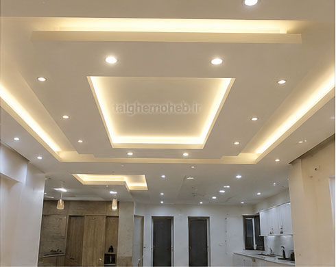 اجزای سقف کناف پذیرایی